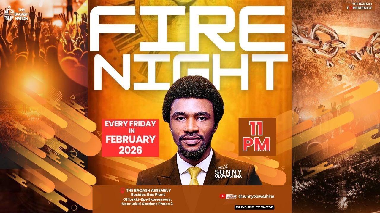 FIRE NIGHT || Sunny Oluwashina |