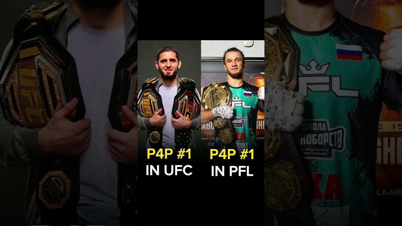 The No. 1 P4P fighter in the UFC and PFL are both from the Abdulmanap Nurmagomedov school 🐐