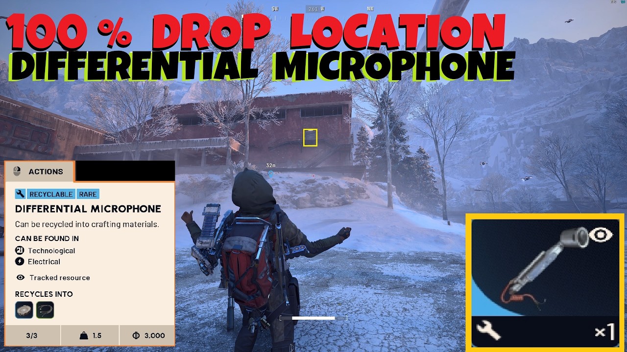 ARC RAIDERS - How to Find DIFFERENTIAL MICROPHONE 100% Spawn [ Location ...