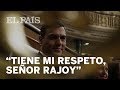 PEDRO SÁNCHEZ: "Señor Rajoy, le deseo lo mejor"