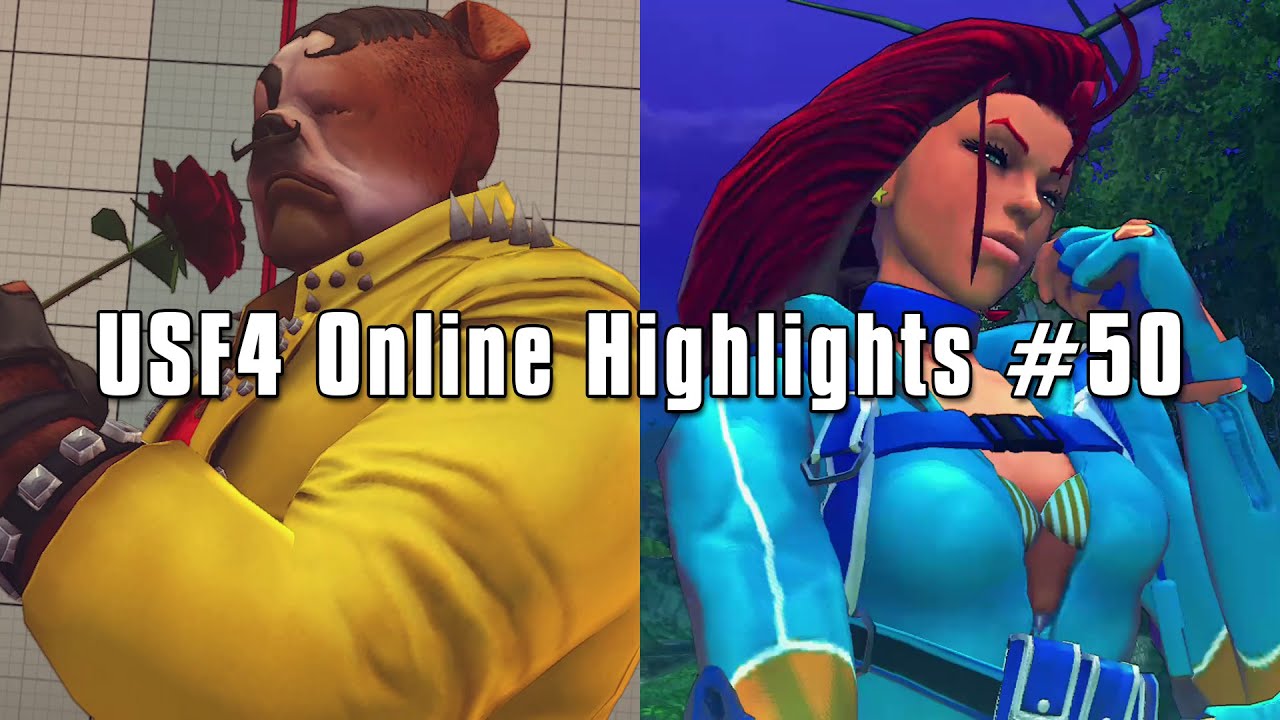 USF4 Online Highlights #50 (featuring DOEBOII510, Pouchy XXVI, June ENG and more)