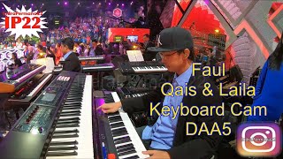 Faul “Lagu Qais & Laila” (Keyboard Cam DAA5) 5 SO dari Komentator