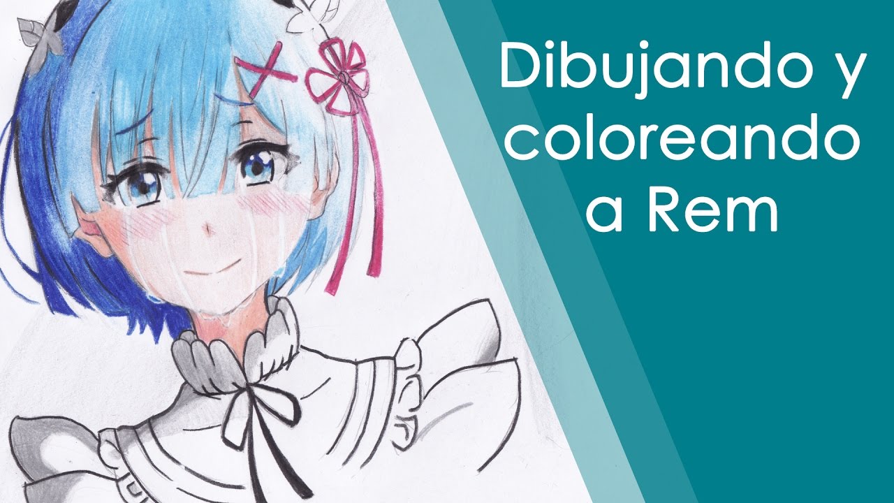 [SpeedPaint] Dibujando y Coloreando a Rem - YouTube