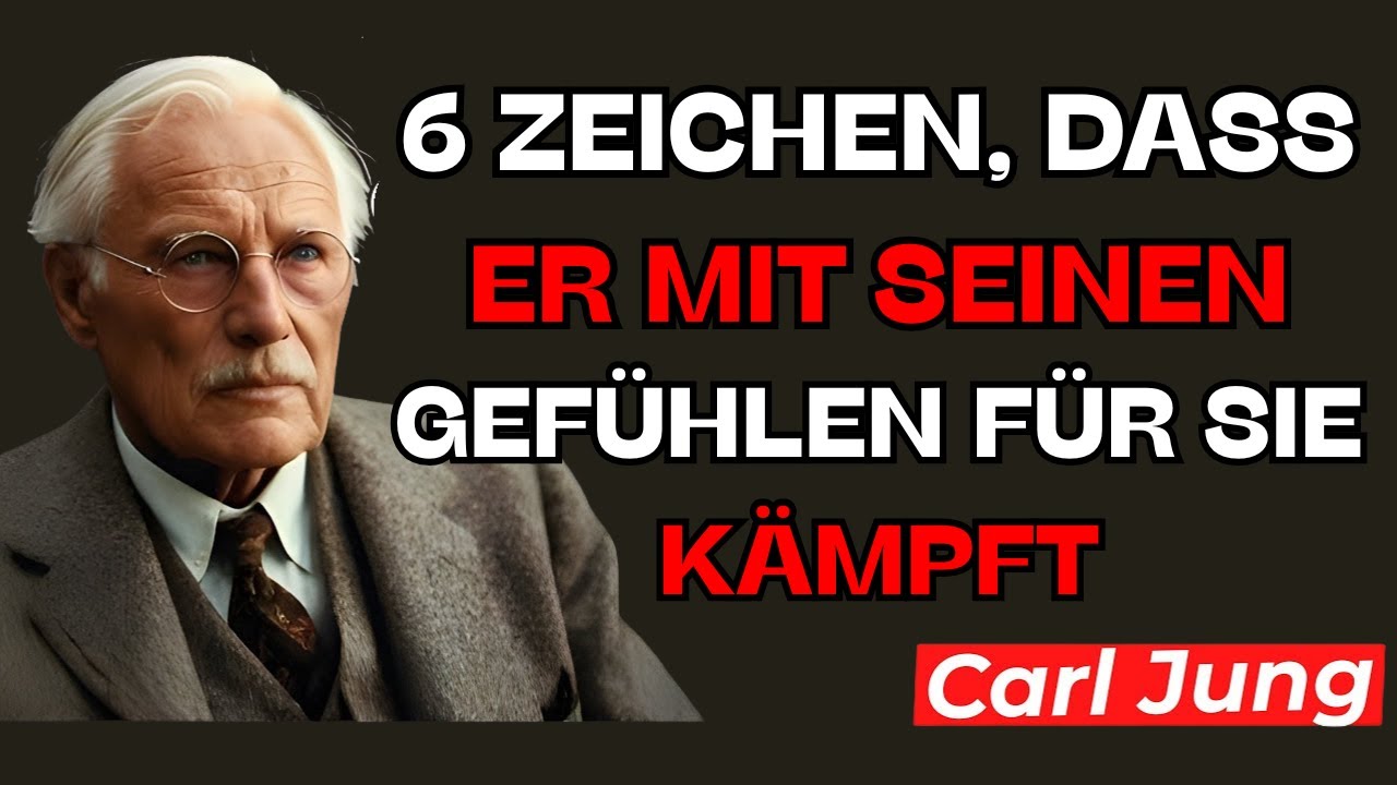 6 Anzeichen, dass er seine Gefühle für Sie unterdrückt | Carl Jung