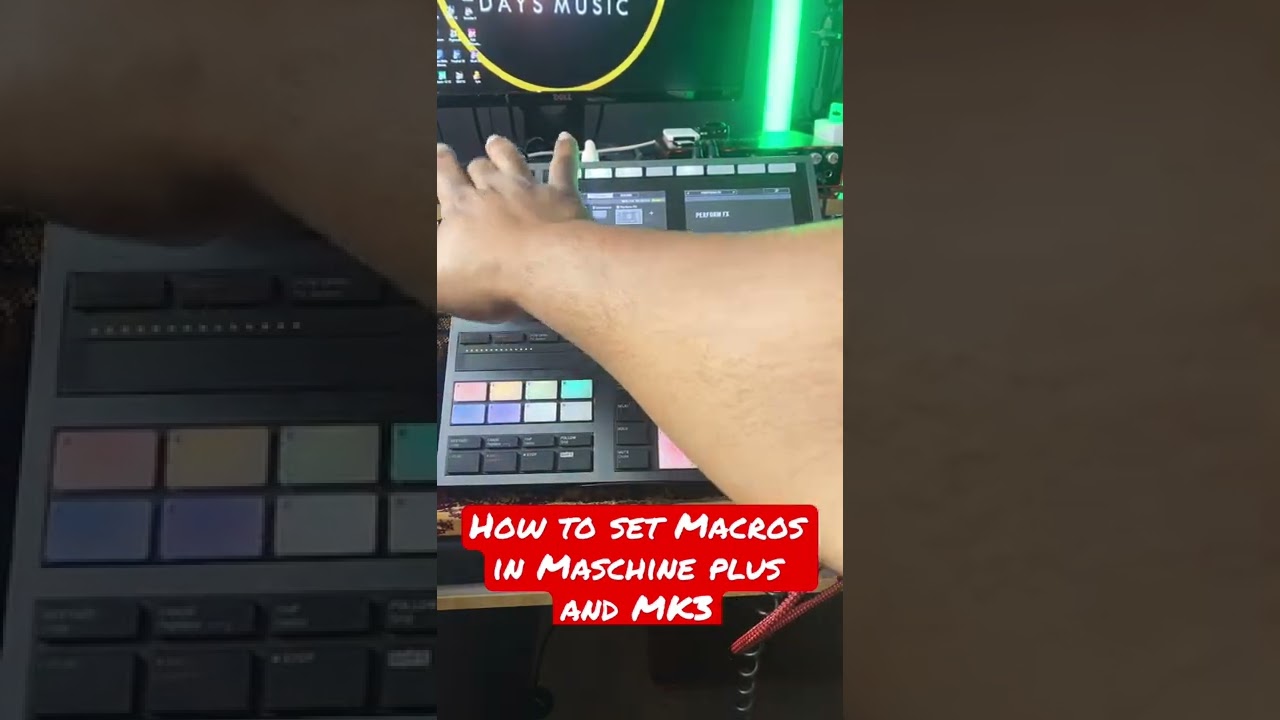 Use Macros for Maschine Plus and MK3 effects 