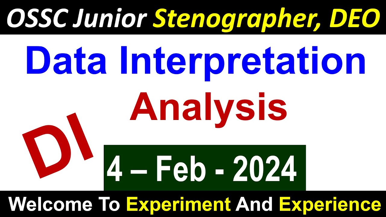 OSSC Stenographer DI Analysis | #ossc #osscexam #osscctsre #ossccgl