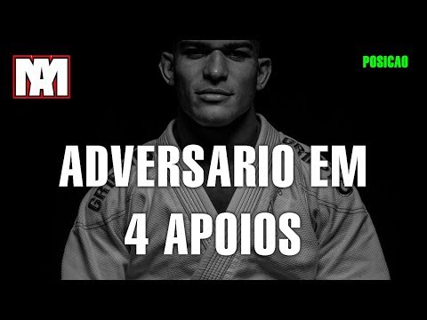 Uma opção para quando o adversário vira de quatro apoios