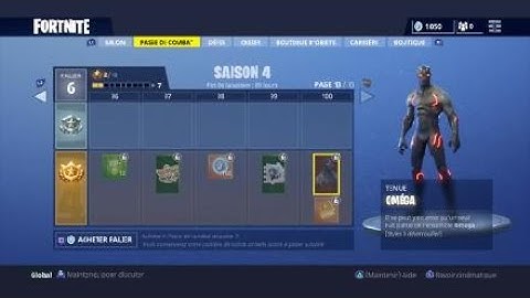 J ACHETE LE NOUVEAU PASSE DE COMBAT [saison 4]   SUR Fortnite Battle royal