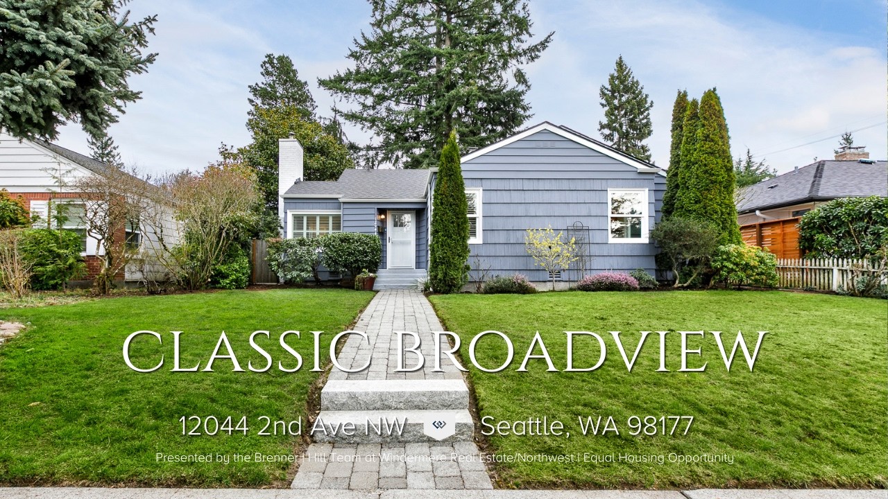 Classic Broadview | 12044 2nd Ave NW, Seattle WA  98177 | MLS# 2477028