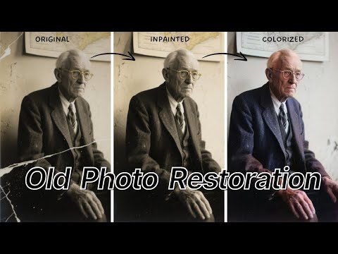 Restore Old Photos with AI | AI Photo Repair & Colorization Tutorial (2025 Tutorial)