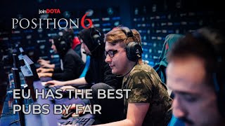 EU HAS THE BEST PUBS BY FAR | Position 6 Highlights with MiLAN | Dota 2