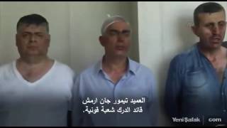 قائد الانقلاب التركي وبعض ضباطه يعرفون بأنفسهم بعد اعتقالهم