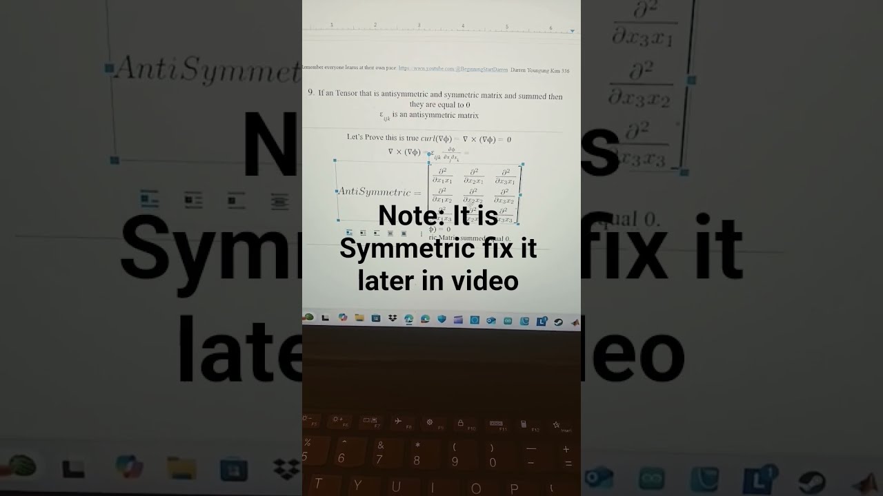Why Needed Proof Of Curl With Gradient 0