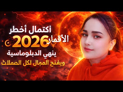 اكتمال أخطر الأقمار ٢٠٢٦ ينهي الدبلوماسية ويفتح المجال لكل الاحتمالات
