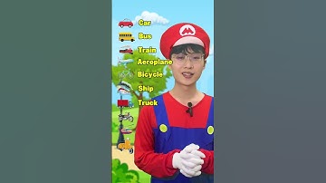 Tiếng Anh Cho Bé: Tên Các Phương Tiện Giao Thông Phổ Biến | Bé Học Vui Nhộn