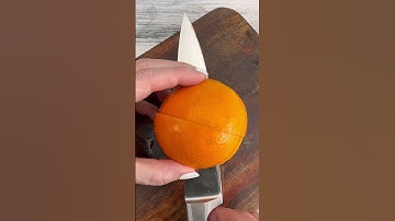 How to cut your oranges in a beautiful new way - foodiebeats short