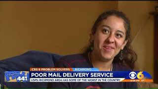 USPS defends their record after report names Richmond area delivery among nation`s worst