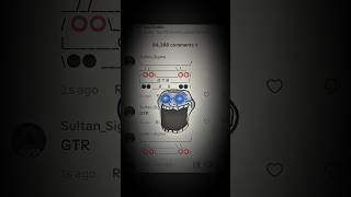 G T R comment tutorial 🤔 wait for the last movement 🤬 #comment #emoji #viral #trolledit #shorts