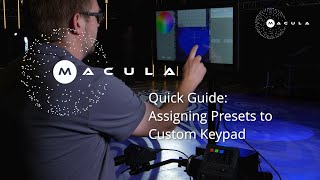 Macula Follow-Spot  - Quick Guides: Assigning Presets to Custom Keys