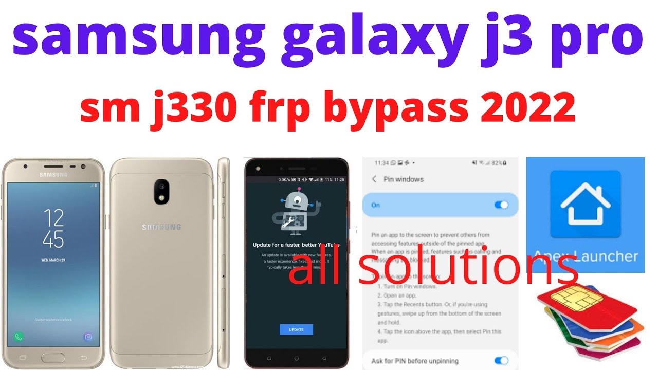 samsung j3 pro android 8.0 frp bypass 2022 | sm j330f (SEV 9.0) google account unlock without pc