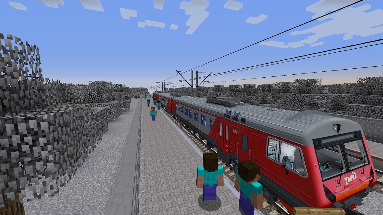 Работаю машинистом поезда на ЭД4М