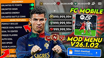 FC MOBILE MOD MENU V26.1.02 ✅ Unlimited Money, Fc Points | FC Mobile Mod Menu | Fc Mobile Mod Apk