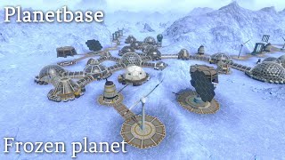 Planetbase (class F-Frozen planet) - part 4 - robotization achieved and first techs acquired