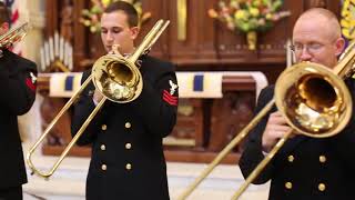 United States Naval Academy Band  Trombone Quartet  Toccata in D Minor