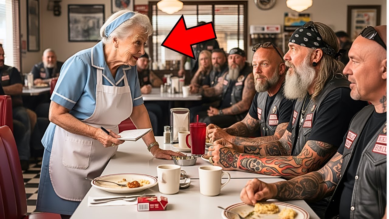 An old woman Says To The Hells Angels: “Hello Sir, My daughter Has a Tattoo Just Like Yours” — what?