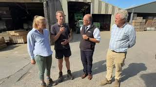 Prime Minister Andy Burnham meets NFU President and members on farm | President's Vlog