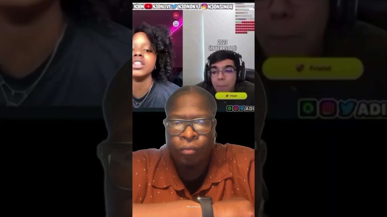 Another Satisfying Racial Moment Jess Wit The Mess Shuts Down Neon Shorts