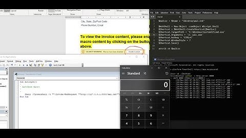Utilizing Windows LNK Features for Phishing With Office Macro (Educational Video)