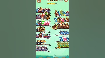 BIRD SORT 2 COLOR PUZZLE GAME🐦      LEVEL 247