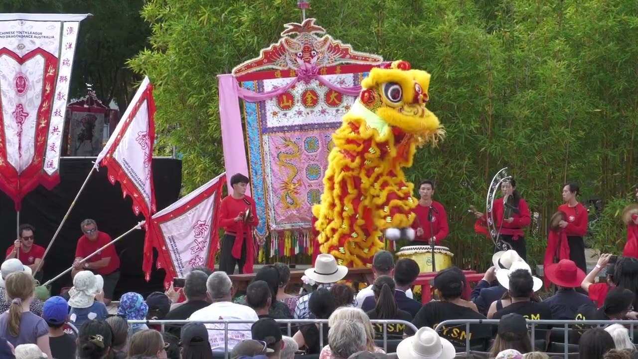CYL – The Awakening – Lion Dance (Senior team) - Bendigo Easter Festival 2025