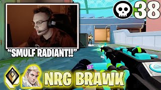 NRG BRAWK β CHAMPION RAMPAGE IN RANKED!! | VALORANT