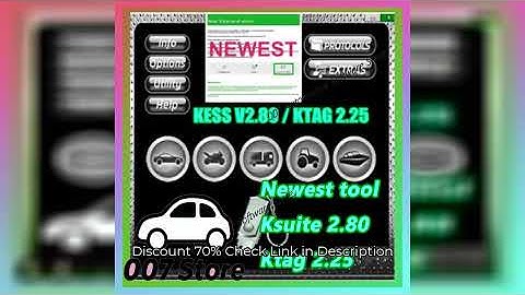 2025 Newest tool Ksuite 2.80 software for Kess V5.017 ECU Programmer Ktag 2.25 ECU Chip Tuning Tool