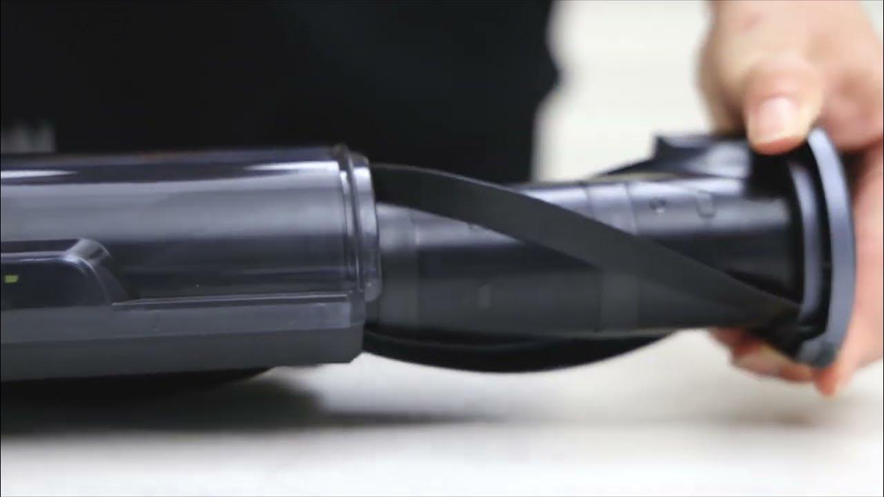 INSE S9 Blue Cordless Vacuum How to detach and change the roller brush