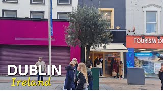 4K Dublin Ireland Virtual Walk 🇮🇪 | Scenic City Centre Tour#dublin #ireland #4kwalk 