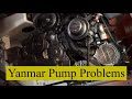 Yanmar Sea Water Pump Leaking (Help on a Sunday). OTB 084