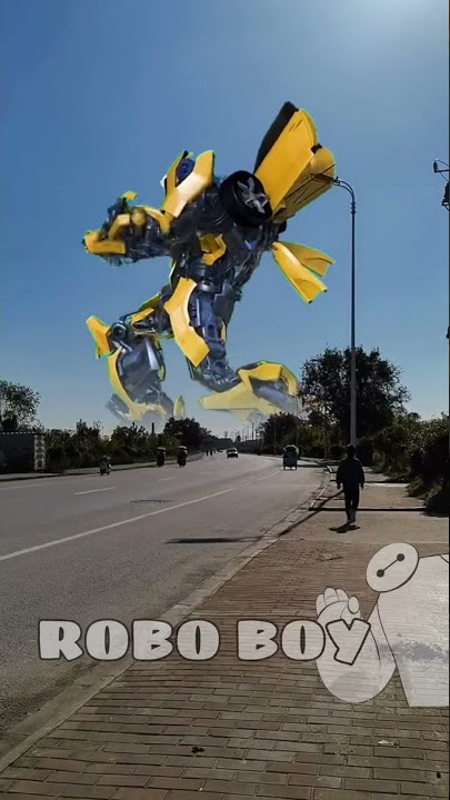 ROBOT BUMBLEBEE || future technology according to the imagination || animasi keren !! ROBO BOY