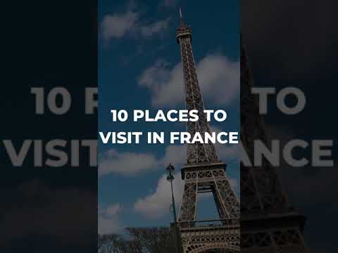 Top 10 Places To Visit Before You Die "France Edition" #shorts #travel #top10 #france #paris