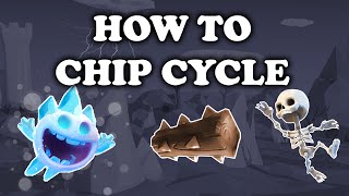 clash royale how to use chip cycle deck archetype
