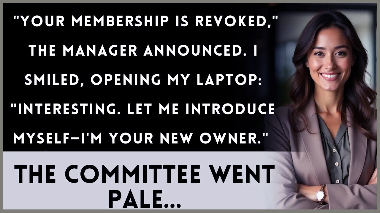 They Banned Me From The Country Club—Not Knowing I Just Bought It