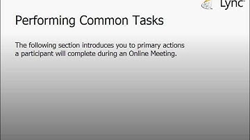 Microsoft Lync 2010 Web App Training