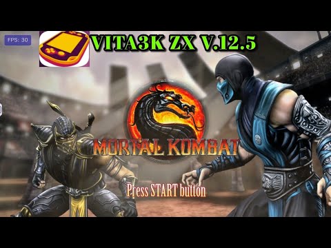 Mortal Kombat ( PS Vita ) Gameplay on Vita3k ZX V.12.5 Android