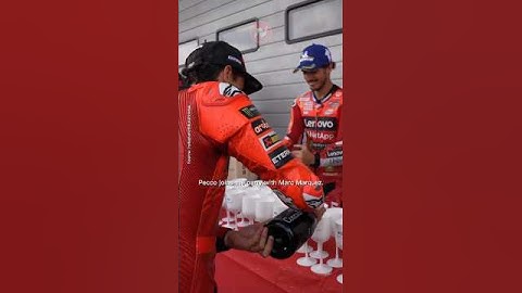 Pecco Joins Marquez in the Party