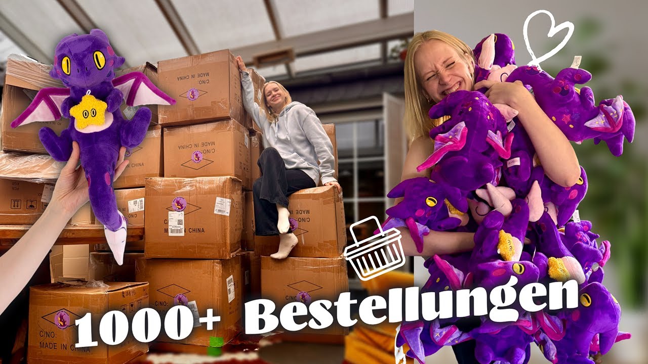 Verpacke und Verschicke 1000+ Bestellungen mit mir!