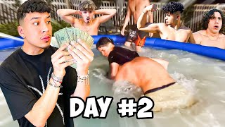 LAST TO LEAVE THE POOL WINS 1000!!! (INFLUENCER EDITION Pt.2)