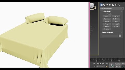 Modeling basic Skills- Modeling Mattresses and Pillows 3Ds Max - Lesson 8