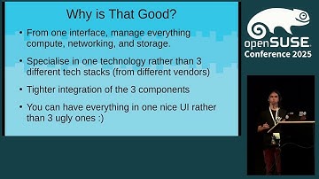 openSUSE Conference 2025 - Production-Ready Virtualisation with Harvester and Longhorn